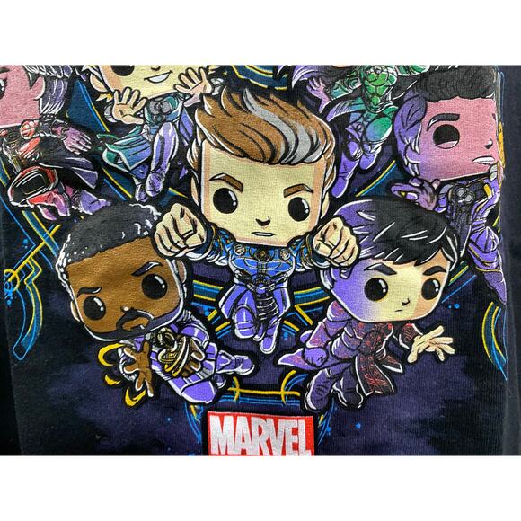 Marvel Eternals Funko Pop Graphic Tee Black Adult Size M - Picture 5 of 9